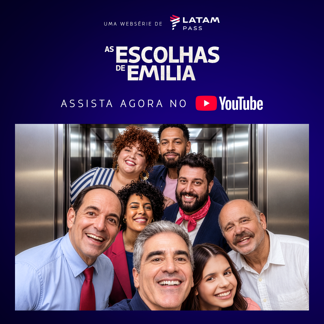 As Escolhas de Emilia Prepare-se para dar boas risadas com os dilemas e aventuras da nossa websérie